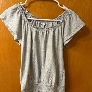 Gray Women's Top